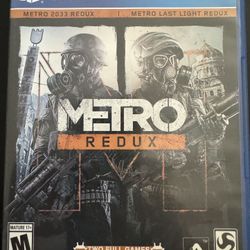 Metro Redux - PS4