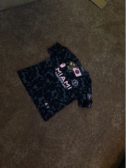 Black & Pink Miami X Bape Jersey (Medium)