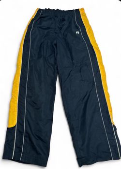 Russel Navy blue and yellow Track Pants