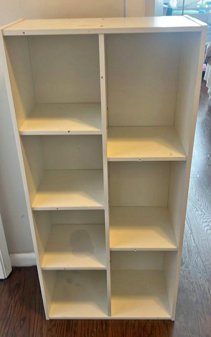White Bookshelf