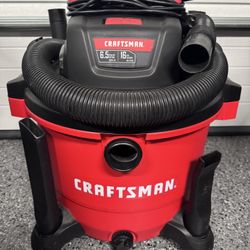 Craftsman 16 gal Corded Wet/Dry Vacuum 12 amps 120 V 6.5 HP  