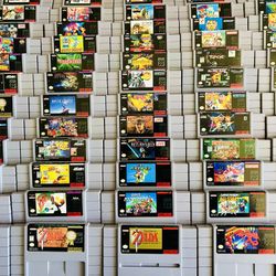 Super Nintendo SNES Games & Systems Available ( Must See)