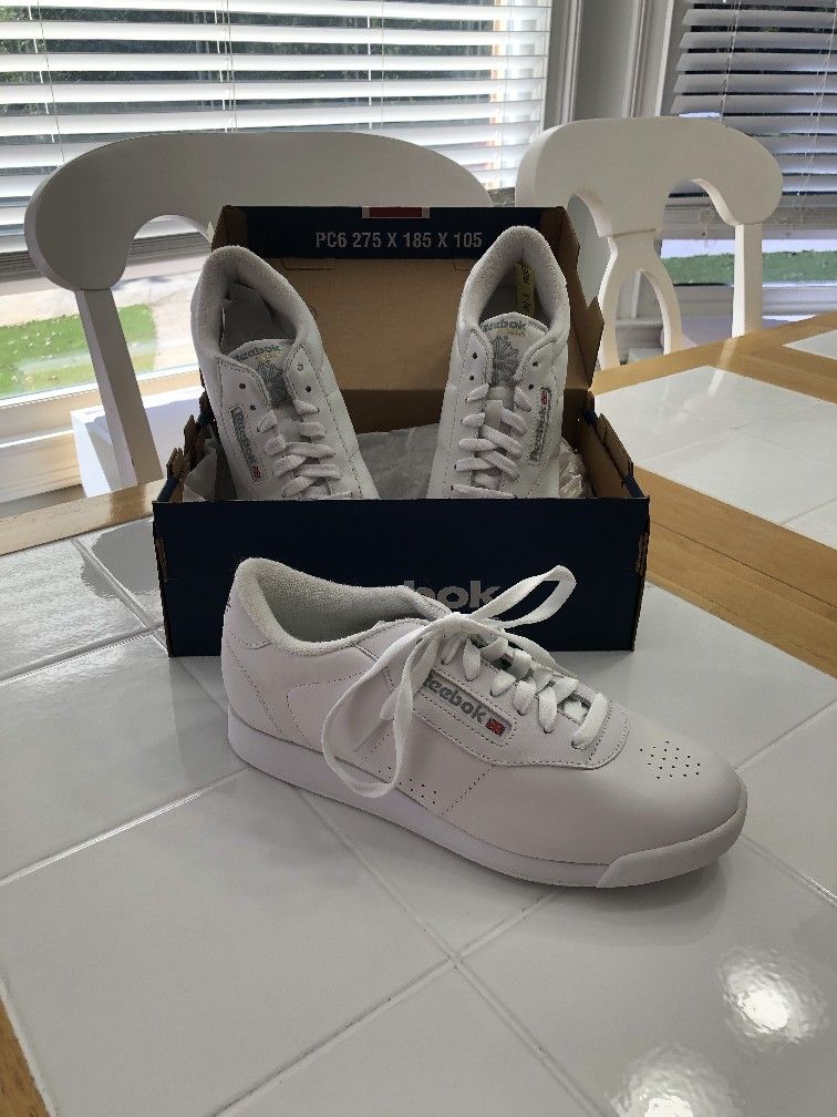 Reebok Princess White Size 8