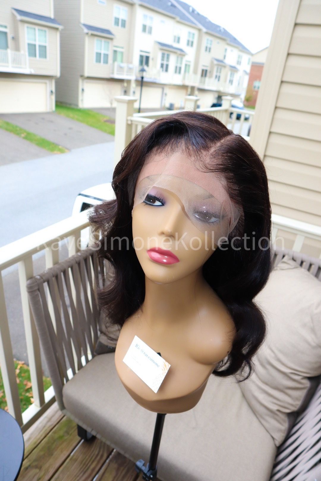 12” Virgin Hair 13x4 Frontal Wig