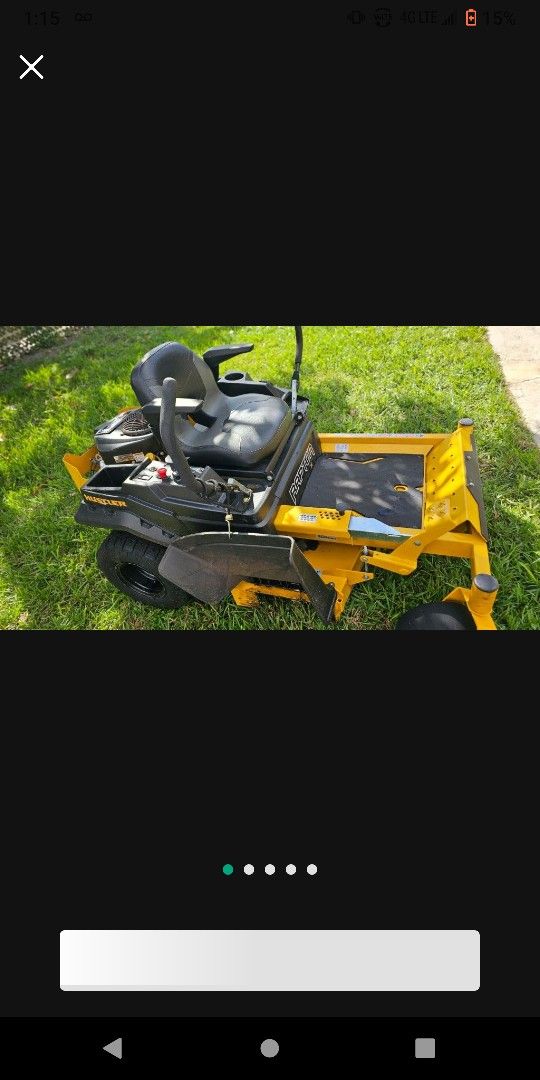 Hustler Raptor Mower