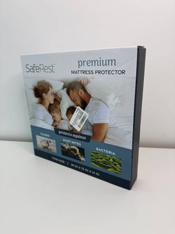 SafeRest Waterproof Twin Size Mattress Protector - new - $20 (Eastlake)