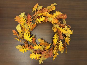 Oak Leaf Fall Wreath