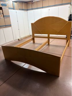 Standard King Real Wood Bed Frame