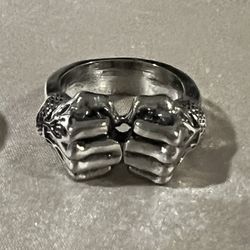 2 Rings Size 9, 1 Pin, 1 Necklace, 2 Bracelets, 1 K