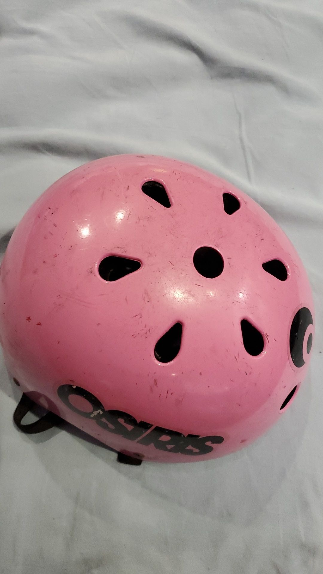 Pink bike helmet for free