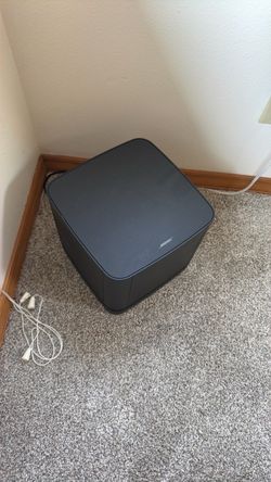 Bose Smart Soundbar 300 + Bass Module 500 Subwoofer Bundle w/ Remote & Optical Cable