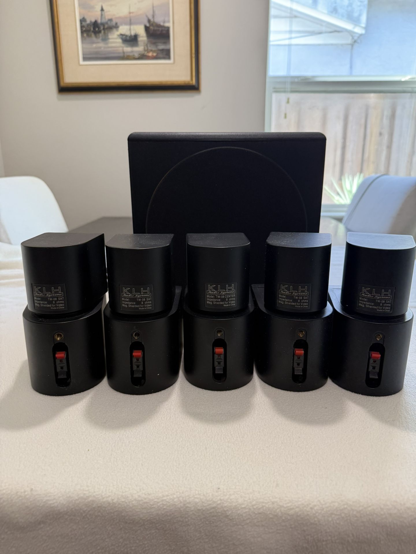 KLH Audio Systems—Speakers and Subwoofer 