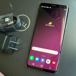 Samsung Galaxy S9  , Factory Unlocked,  Excellent Condition Like New 