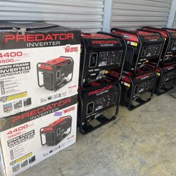 Predator Generator Inverters 4450w