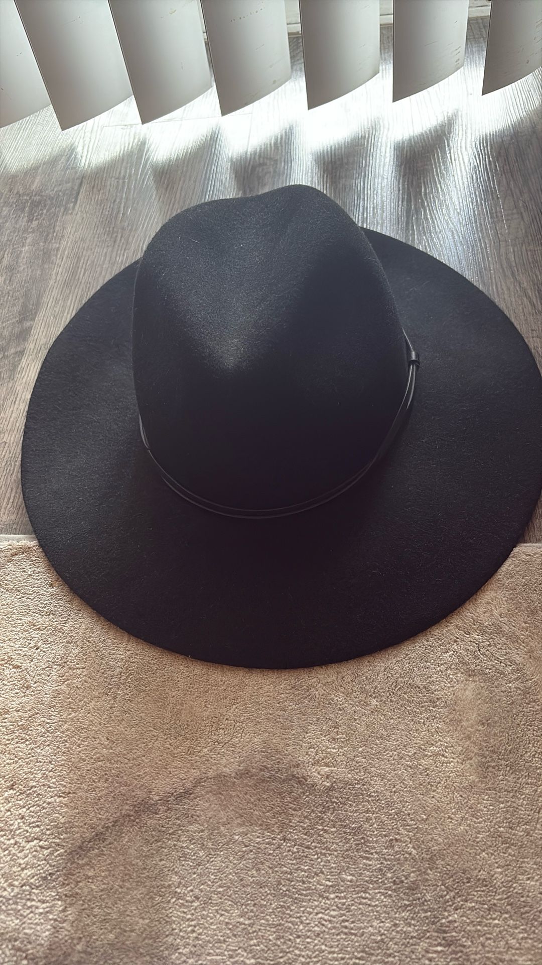 Black Felt Hat