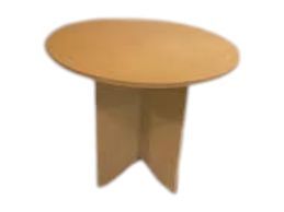 🖥️✨ 30" Round Conference Table – Compact & Stylish! ✨🖥️