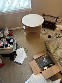 Small Stand With Shelves 