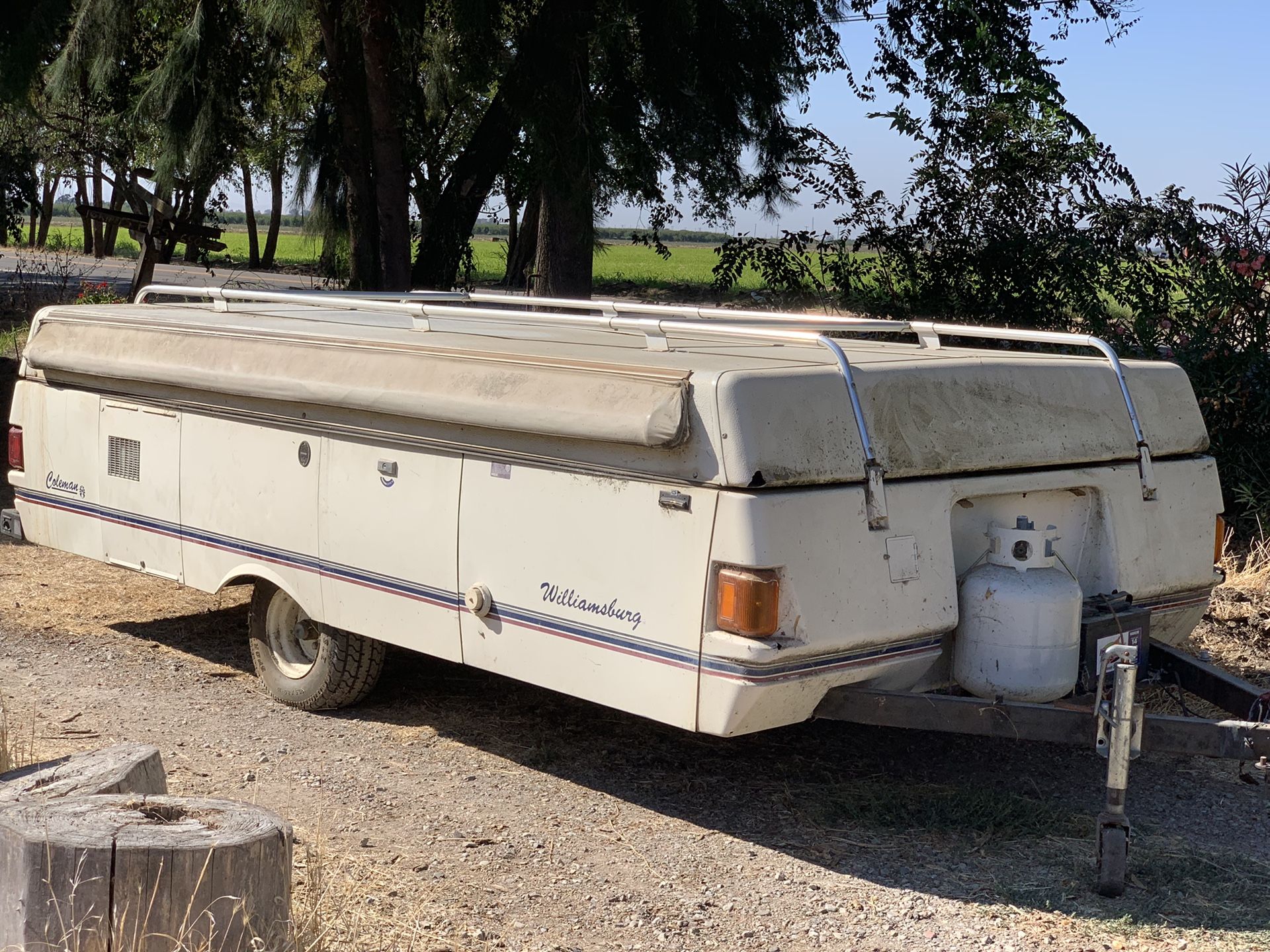 Coleman Williamsburg popup tent trailer for Sale in Tracy, CA OfferUp