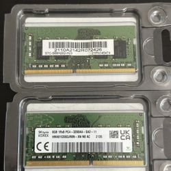 SK Hynix 16GB (2x 8GB) DDR4 2Rx8 PC4-3200 Laptop Memory RAM HMA81GS6DJRN8N