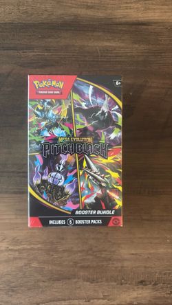 Sealed Mega Evolution Pitch Black Booster Bundle