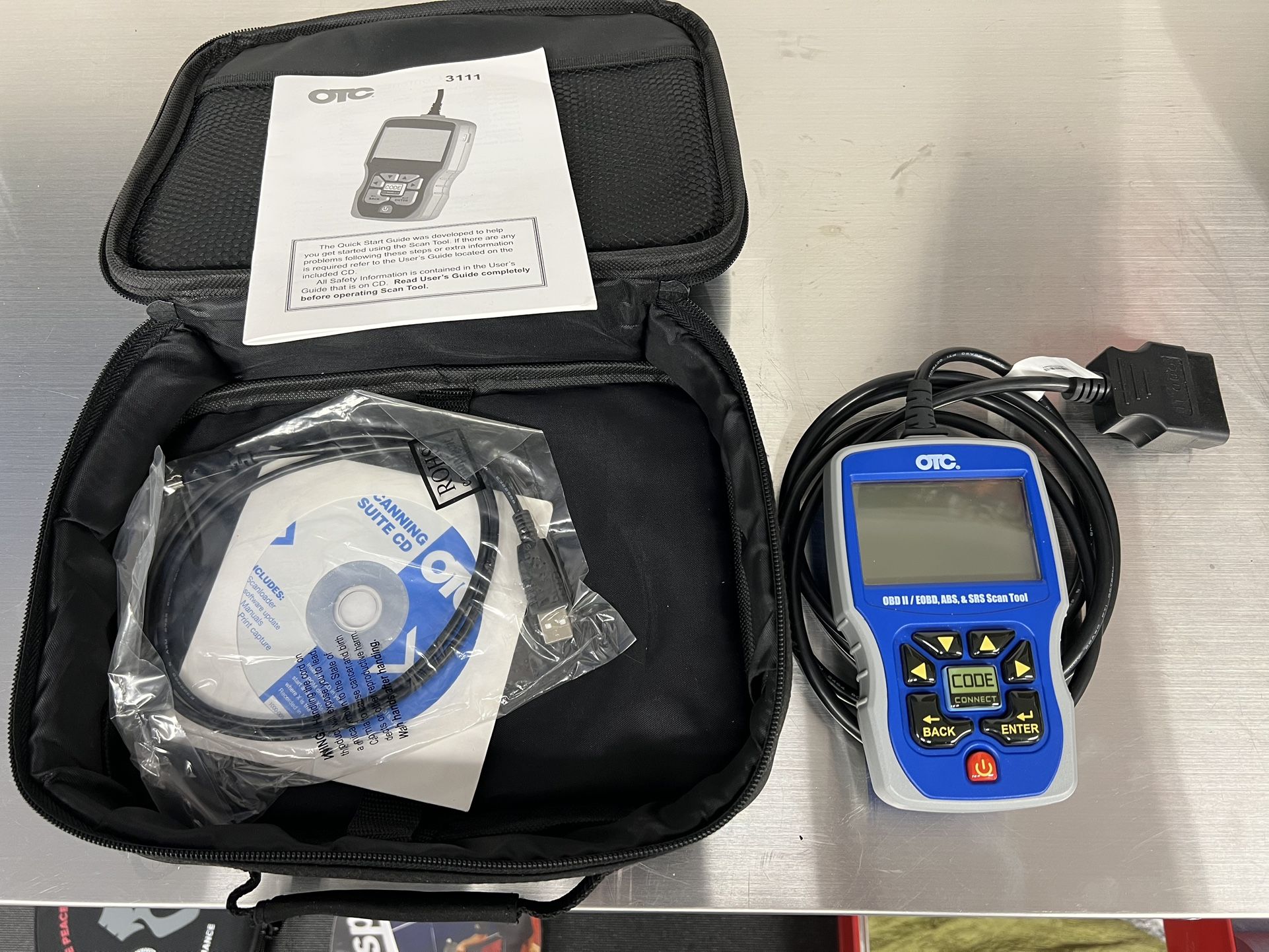 OTC 3111PRO Scan Tool OBD II Scanner ABS And Airbag