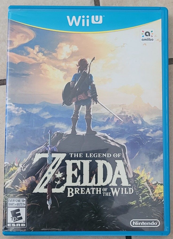 NINTENDO Wii U THE LEGEND OF ZELDA BREATH OF THE WILD