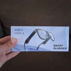 OVO-1 Smart Glasses Bluetooth v6.0 Headset 130mAh Battery Wireless Connectivity