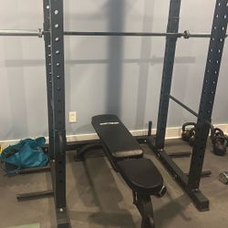 Get RX’D Weight Rack And bench