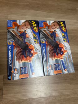 2 Nerf N-Strike Elite Crossbolt Dart Blaster Gun Crossbow New Sealed