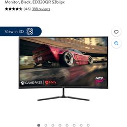 ACER CURVED MONITOR 32 INCH 165hz 1 MS