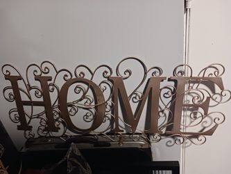 Decorative HOME sign