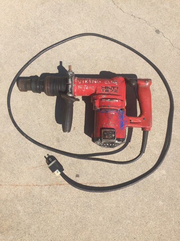 HILTI TE 72 with drill bits for Sale in Whittier CA OfferUp