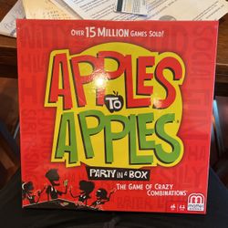 Apples To Apples