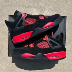 Jordan 4 Retro Red Thunder