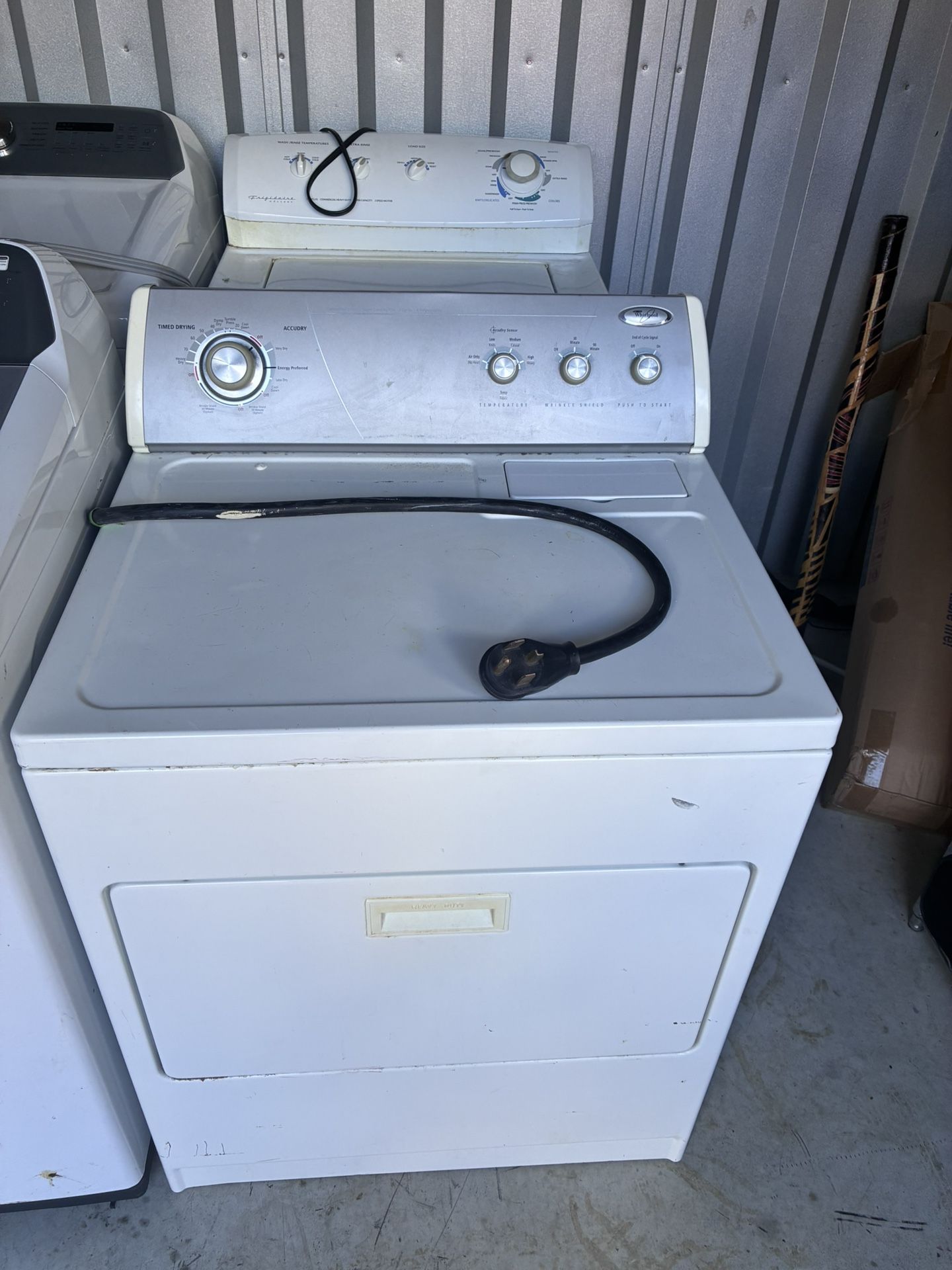 Washer And Dryer