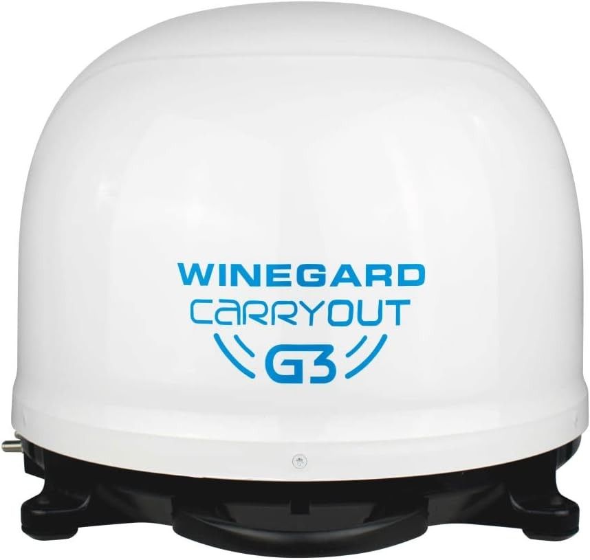NEW Complete Winegard GM-9000 Carryout G3 Portable Satellite Antenna System