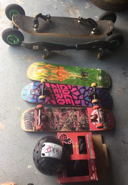 Skate boards / mountain board / Rip stick