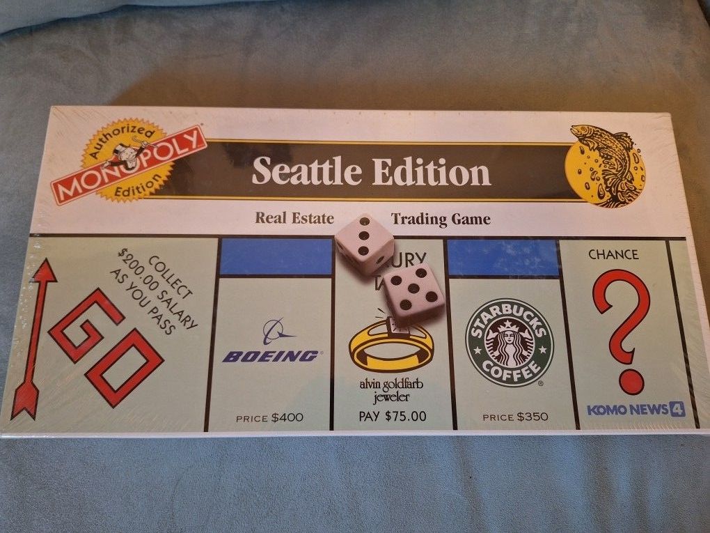 Monopoly Game - Seattle Edition
