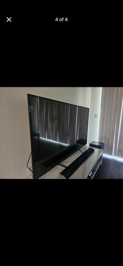 Sony XBR65801c 65” + sound bar with subwoofer