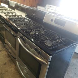 Black And Stainless Stoves