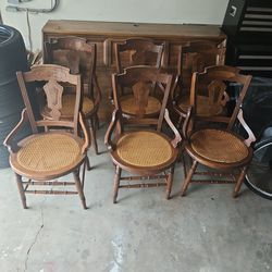Antique Chairs Set Of 6