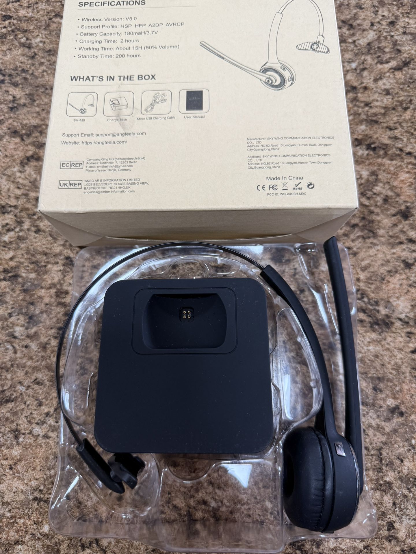 Heavy Duty Truck Driver Headset