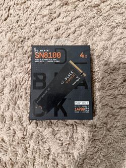 WD Black SN8100 4TB NVMe M.2 SSD