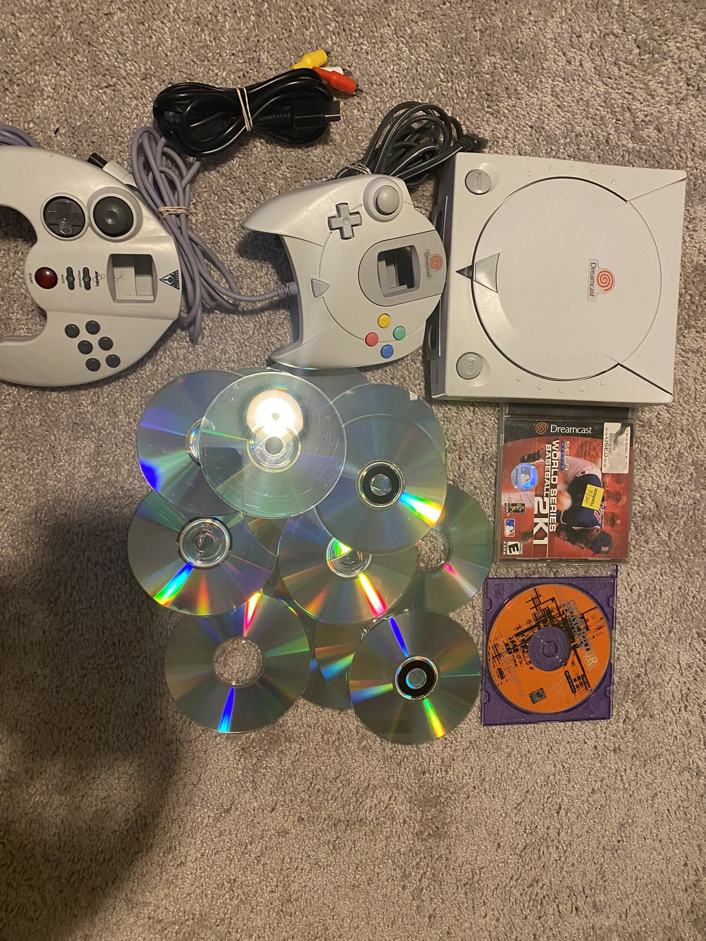 Sega Dreamcast + 20 Games (read Description)(hablo Espanol)