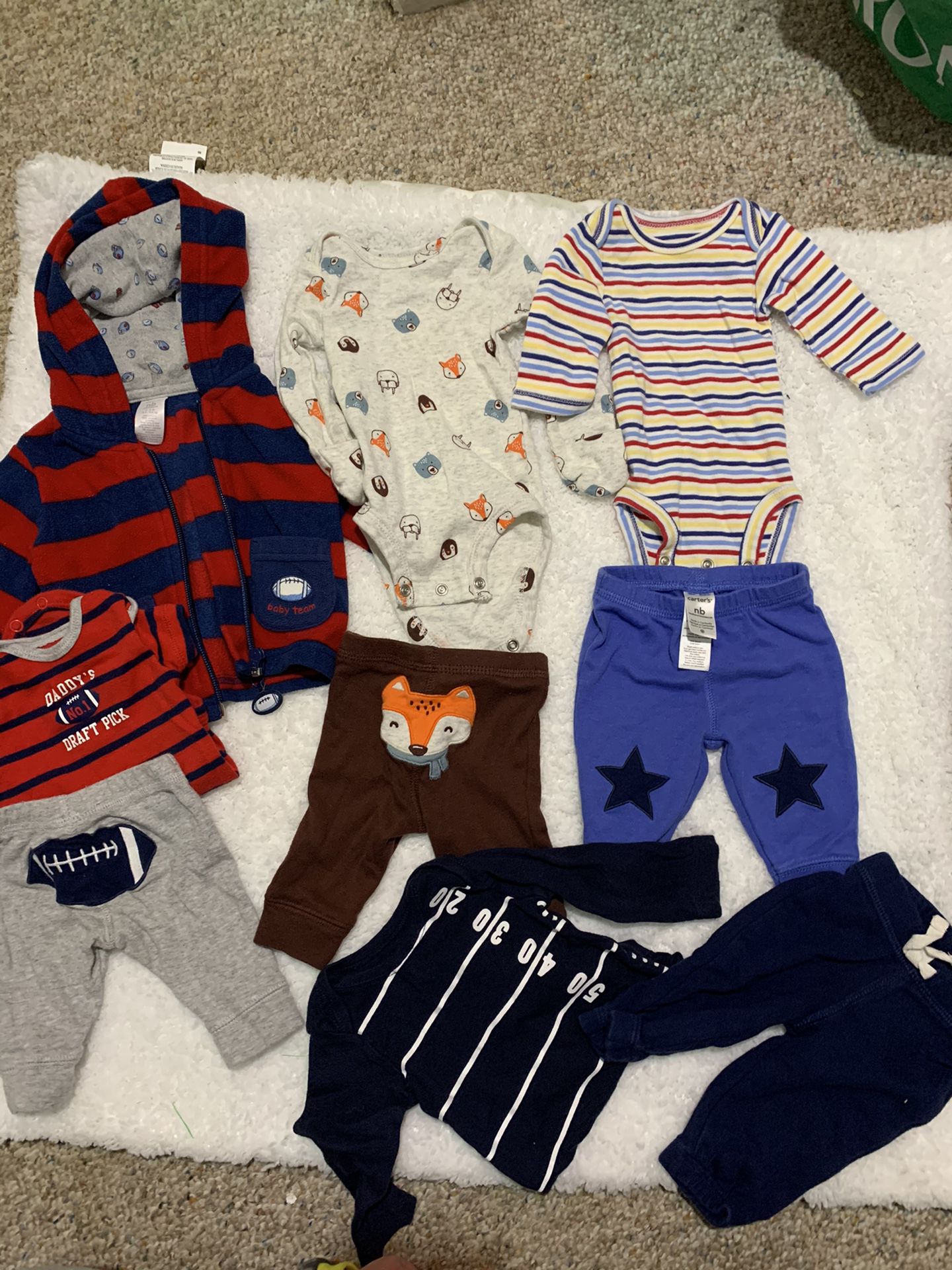 Carters Newborn outfits!