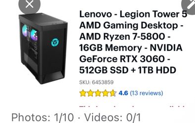 Lenovo Pc NEW IN BOX