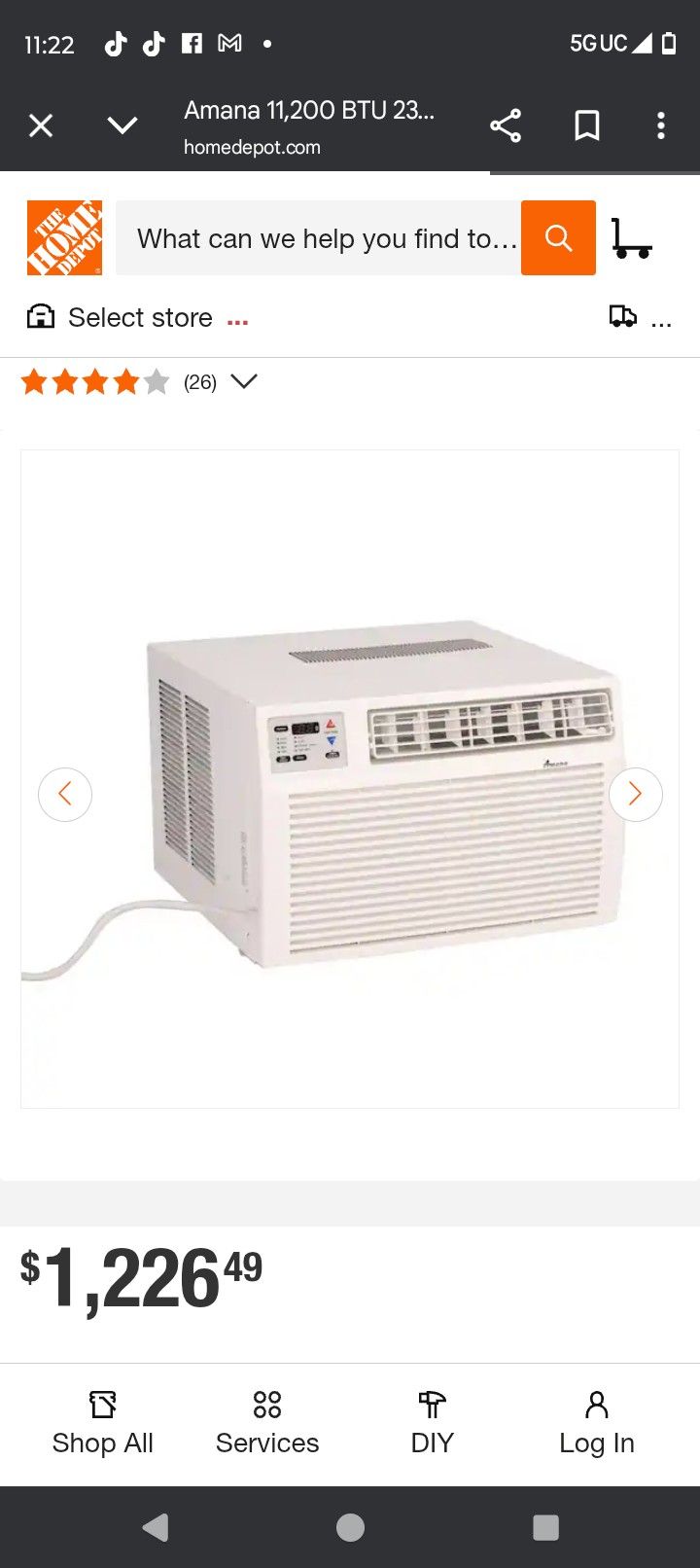 Window AC And Heater