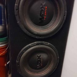 (2) DB Drive 12in subs 