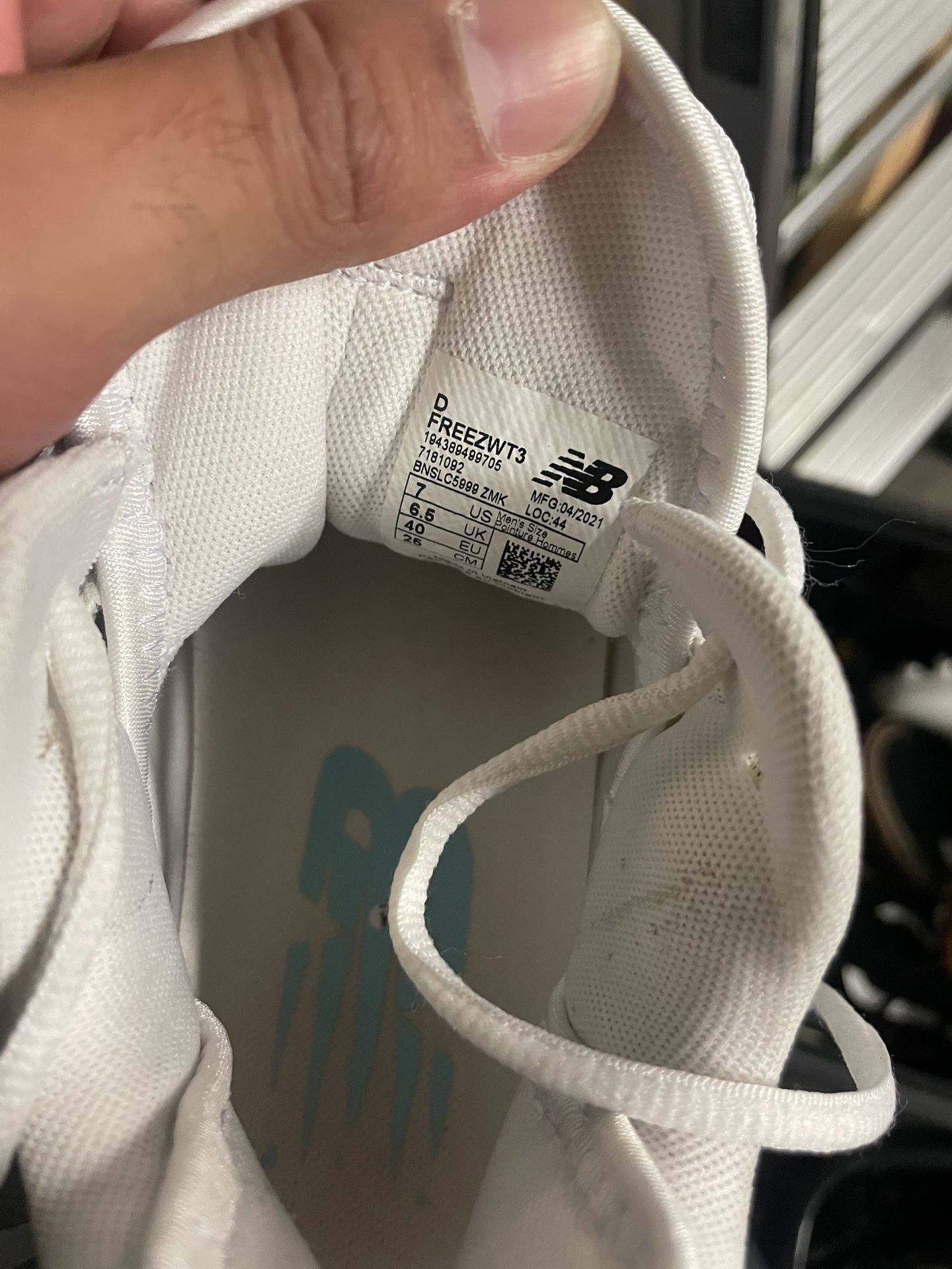 New balance Freeze lacrosse cleats Size 7