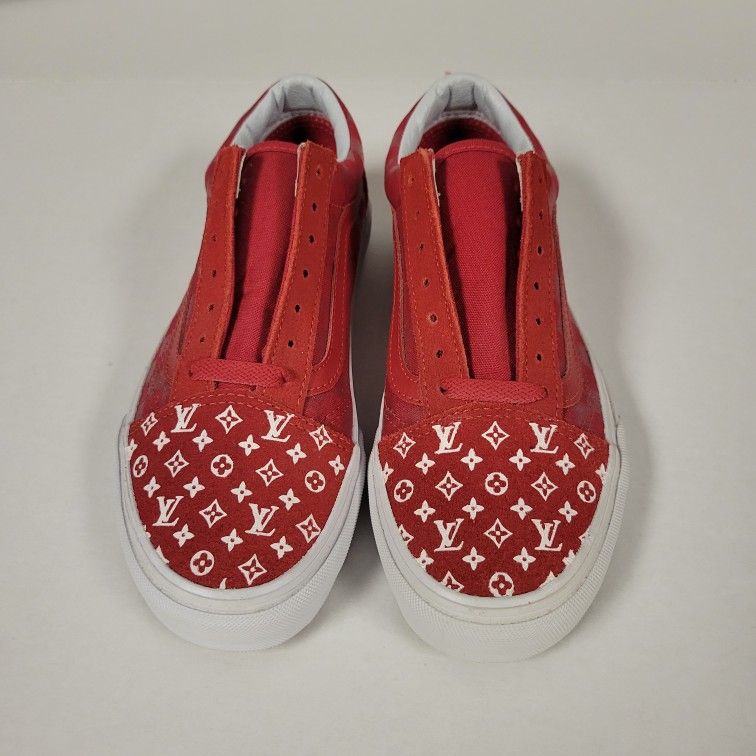 Custom VANS Tonal Old Skool RED LV